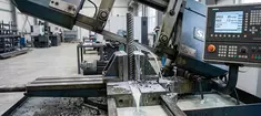 Лентопильная резка прутка