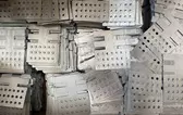 Партия пластин из оцинкованной стали zn140 толщиной 0,8 мм