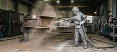 Абразивная обработка металла пескоструйным методом