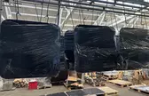 Окрашенные RAL9005 и упакованные пластины подставки под кассовый терминал