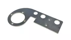 Монтажная пластина из алюминия Амг3