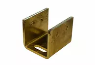 П-образная электротехническая скоба из латуни Л63